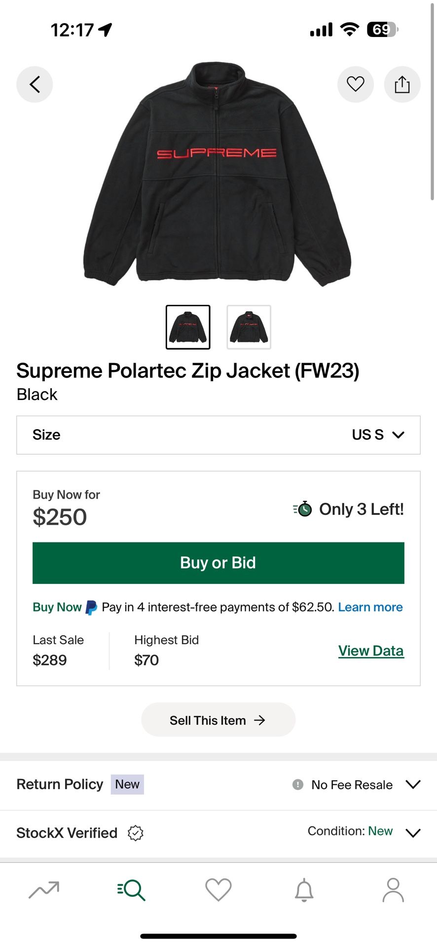 Supreme Polartec
