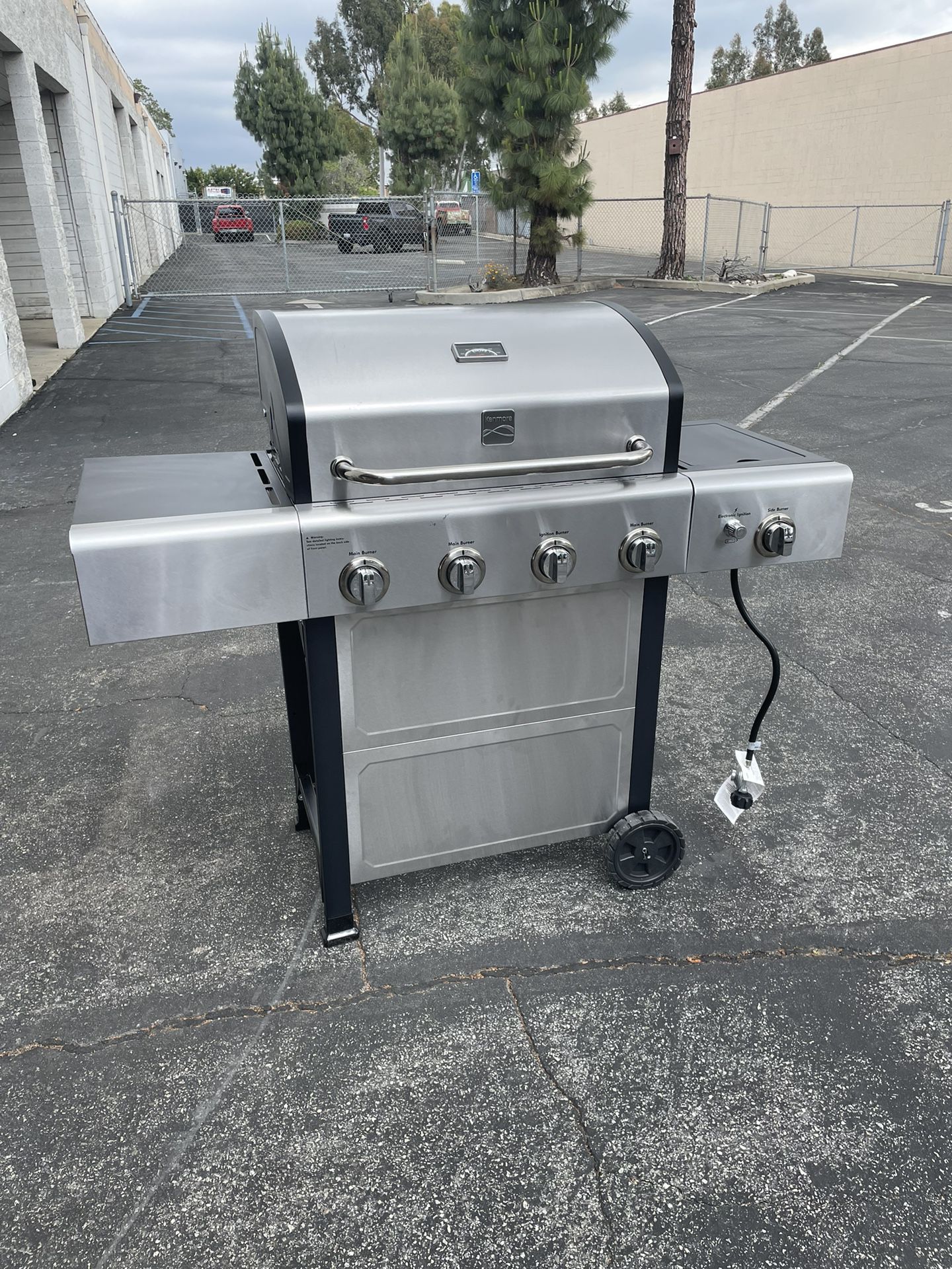 Bbq Grill Kenmore Stainless Steel 