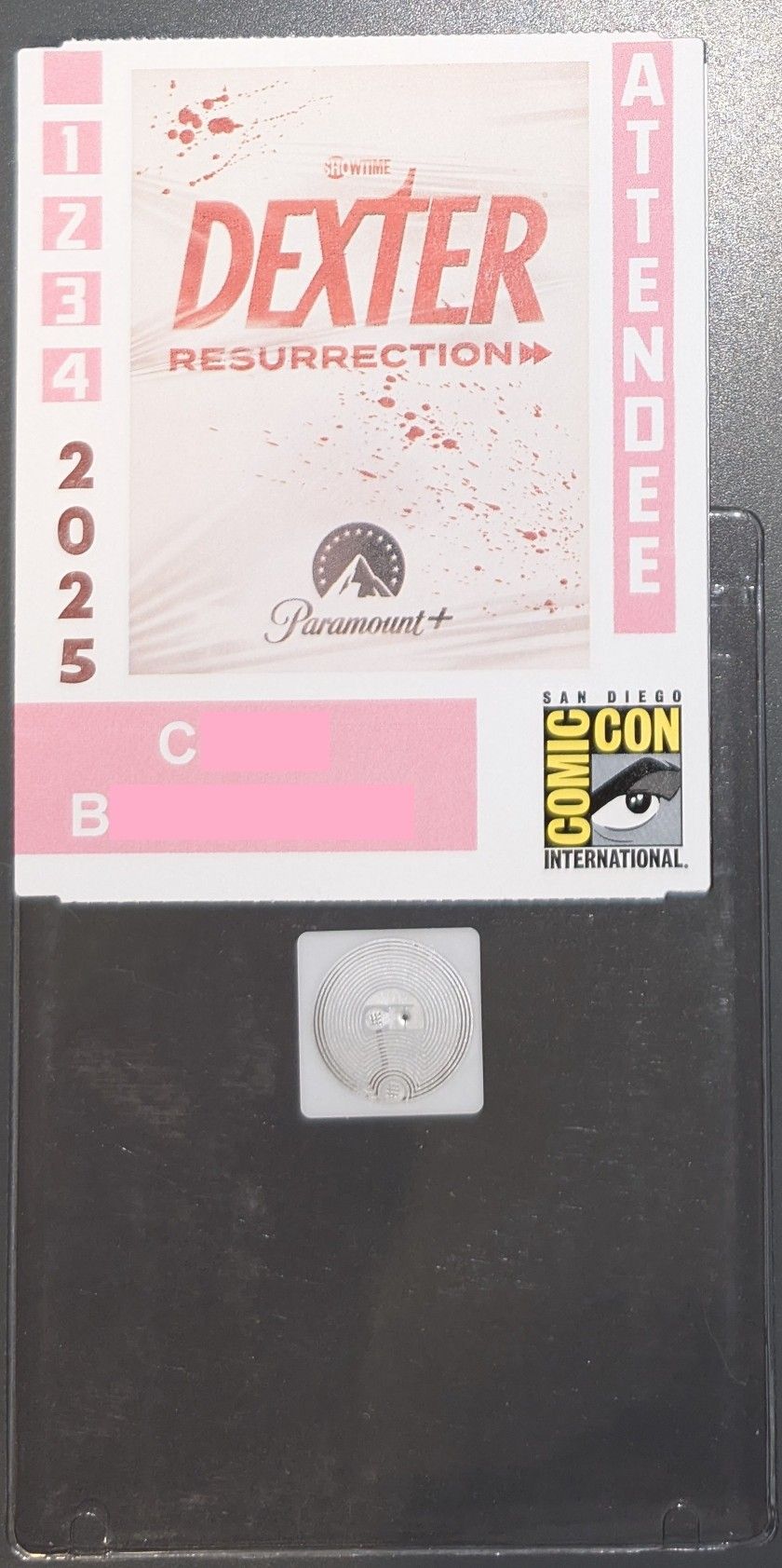 4-day (Thurs-Sun) 2025 SDCC San Diego Comic Con badges