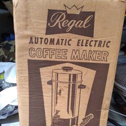 Vintage Regal Automatic Coffee Maker