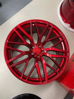 New rims 22x9 5x114.3 red candy fit Honda, Toyota, Lexus and more $412