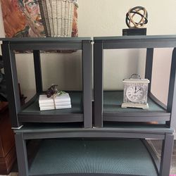 2 End Tables & Matching Coffee Table