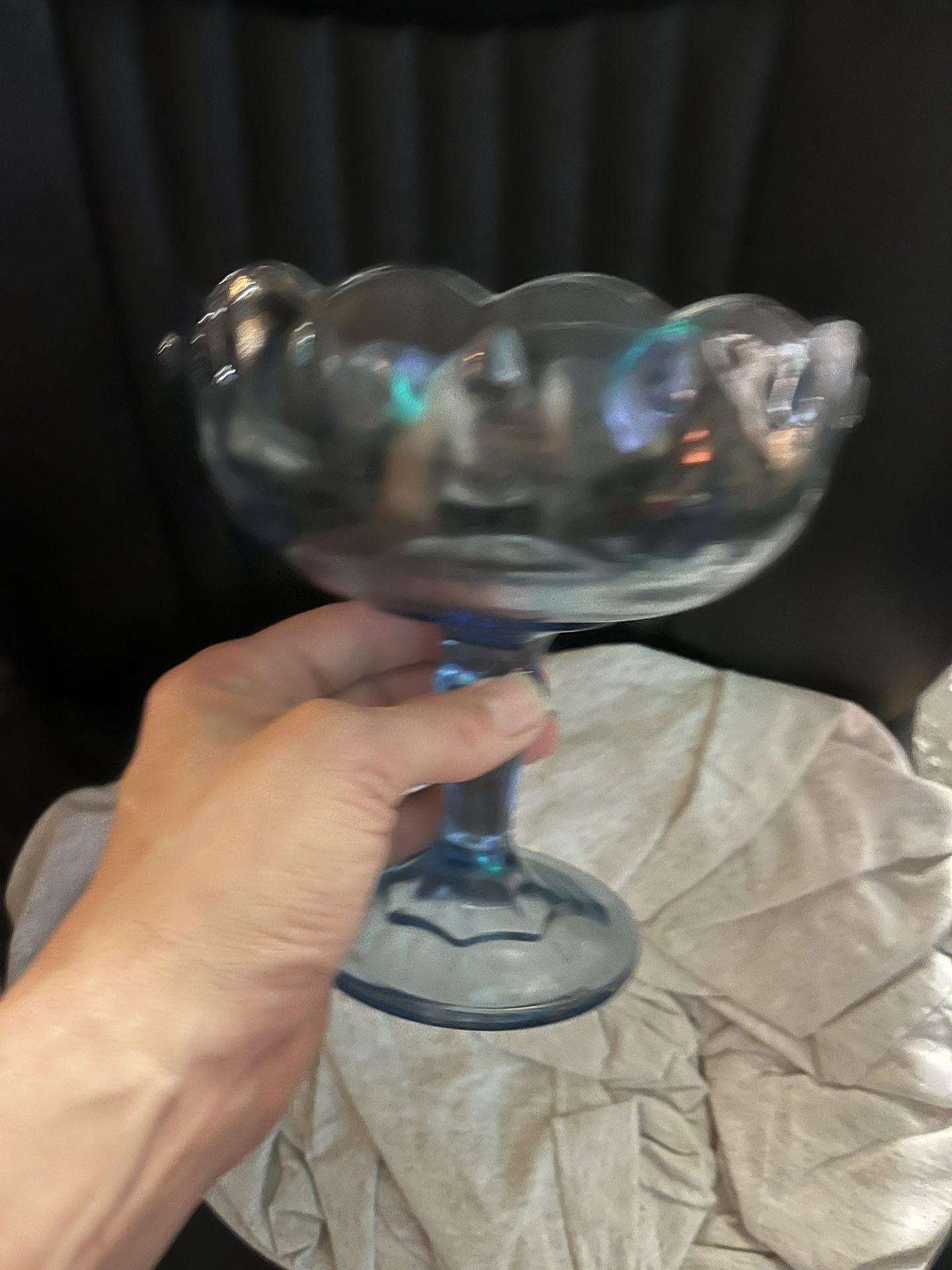 Large Candy Dish Or Sweet Drinking Glass