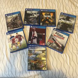 PS4 VIDEO GAMES 