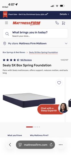 Brand New Sealy SX King Box Springs