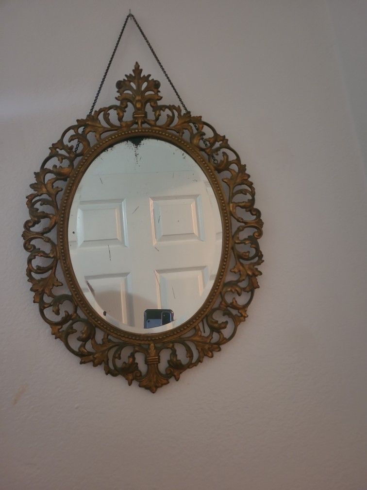 Antique Hanging Wall Mirror