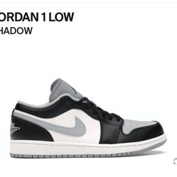 JORDAN 1 LOW - SHADOW