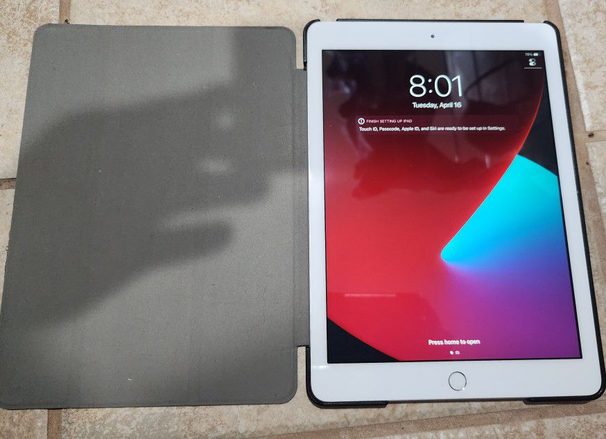 iPad 6th Gen w/Cover. Yes, It's Available 