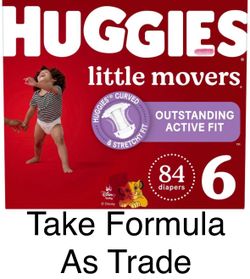 Huggies size 6 little movers pañales diapers