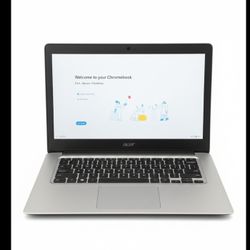 Acer Chromebook Laptop - Silver - Works Great (No Charger)
