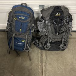 2 Backpacks (60 L And 85 L) Never Used