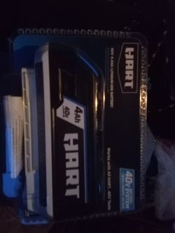 Hart 40v Battery Twin Pack