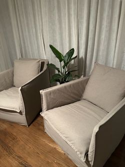 Serena & Lily Hayden Swivel Glider - Slipcovered
