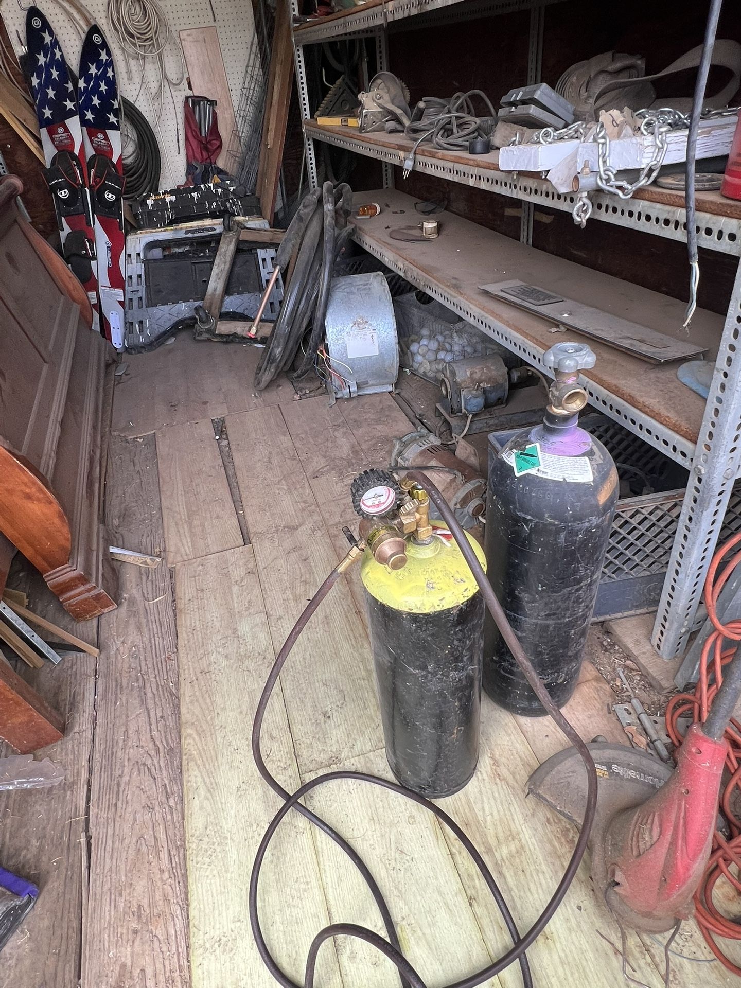 B Tank Burning In Copper With Out The Stress