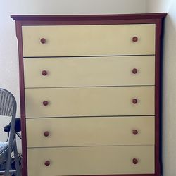 Large Wood Dresser