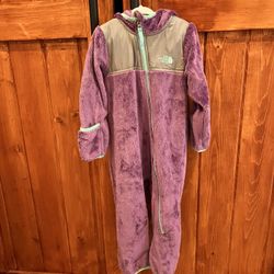 North Face Fleece Onsie 18-24 Months