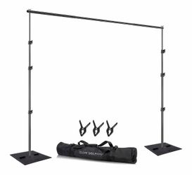 Heavy Duty Backdrop Stand10ft wide x 6.5ft tall  Adjustable