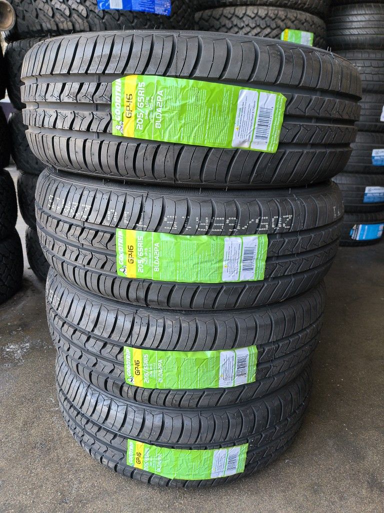 205/65/15 New Tires Set Of 4 Goodtrip Installed And Balanced Set De 4 Llantas Nuevas Instaladas Y Balanceadas
