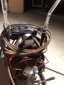 Vevor used working plumbing snake