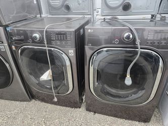 Lg Washer And Dryer Set Electric 30-day Warranty
