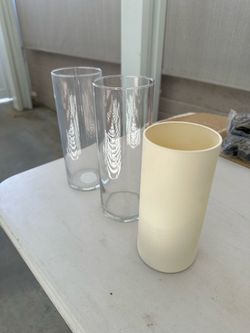 Glass vases