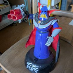 Disney Emperor Zurg Talking Room Guard Toy Story Vintage 1999 12" Interactive Toy RSG-3