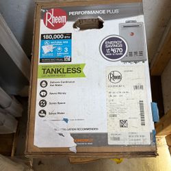 Rheem Tankless Water Heater 