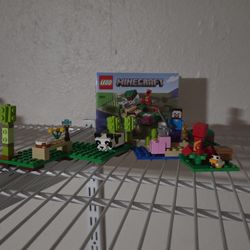 LEGO Minecraft The Creeper Ambush & extra set from the Panda Haven set