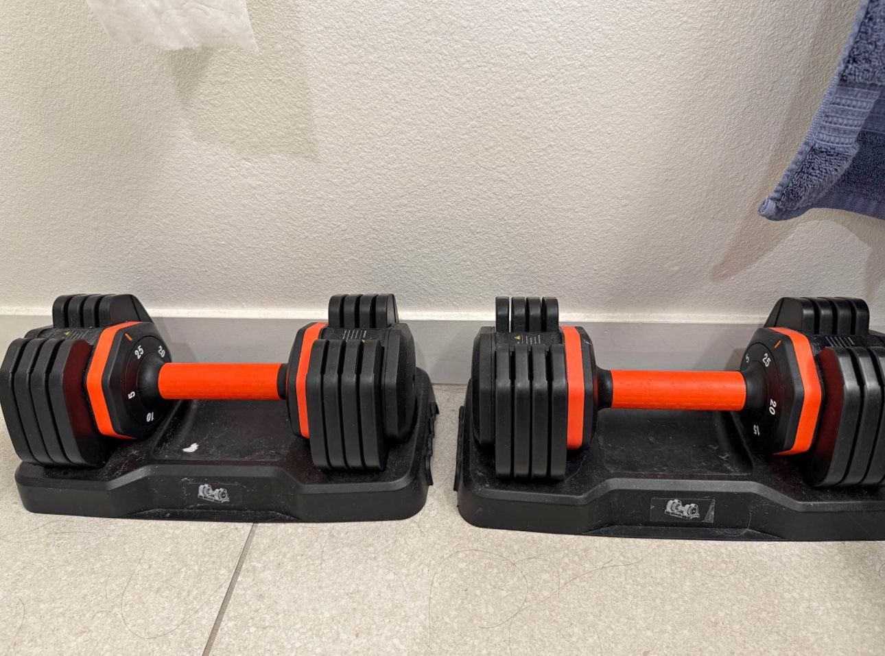 Adjustable Dumbbells