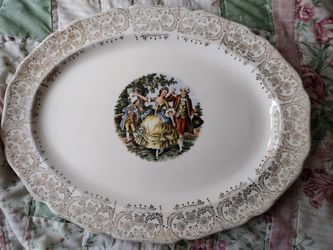 Royal Queen 22 KT. Gold Platter