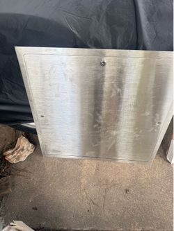 Stainless Steel access Door.