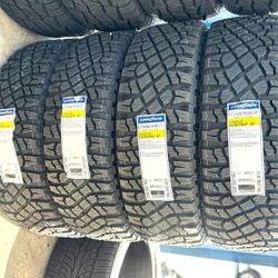 LT285/70R17 Goodyear Wrangler M/T Set Of 4 New Tires 