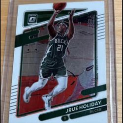 Jrue Holiday (40) 2021-22 Donruss Optic Basketball - Milwaukee Bucks