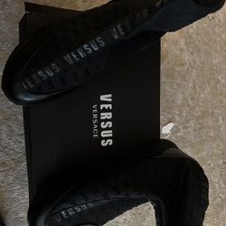 Versace Versus black boots