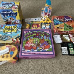 Summer Family Fun Collectible Games Lot