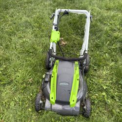 Greenworks Lawn Mower – 21 Inch Electric Push Mower