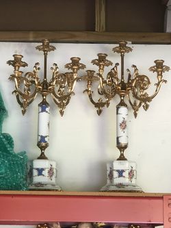 Limoges Candelabra