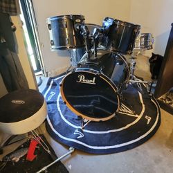 pearl vision sst birch ply shell Drum Set