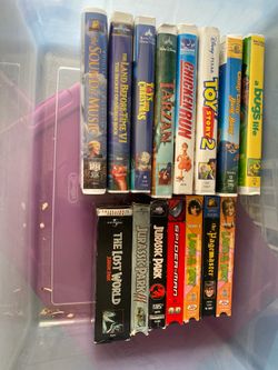 VHS tapes