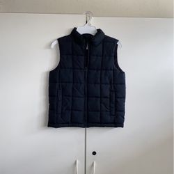 Kids Black Warm Vest Size 5/6