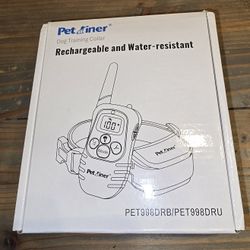 Pet Trainer Dog Training Collar Rechargeable And Water Resistant 