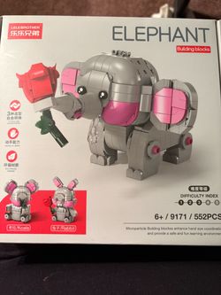 Elephant like Lego building set