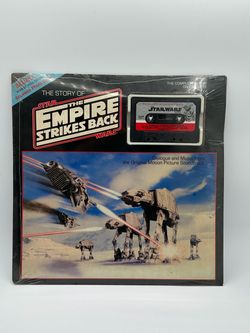 Star Wars Empire Strikes Back Cassette Story Book