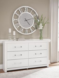 Raechalla White Dresser