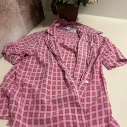 Pink/Cream Silk G.W. Design Studio