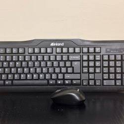 Wireless Keyboard and mouse-10$