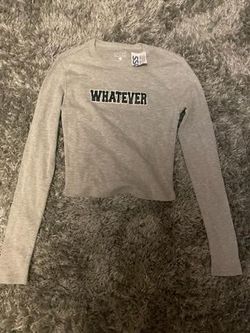 New Still Has Tags On It Crop Long Sleeve Shirt