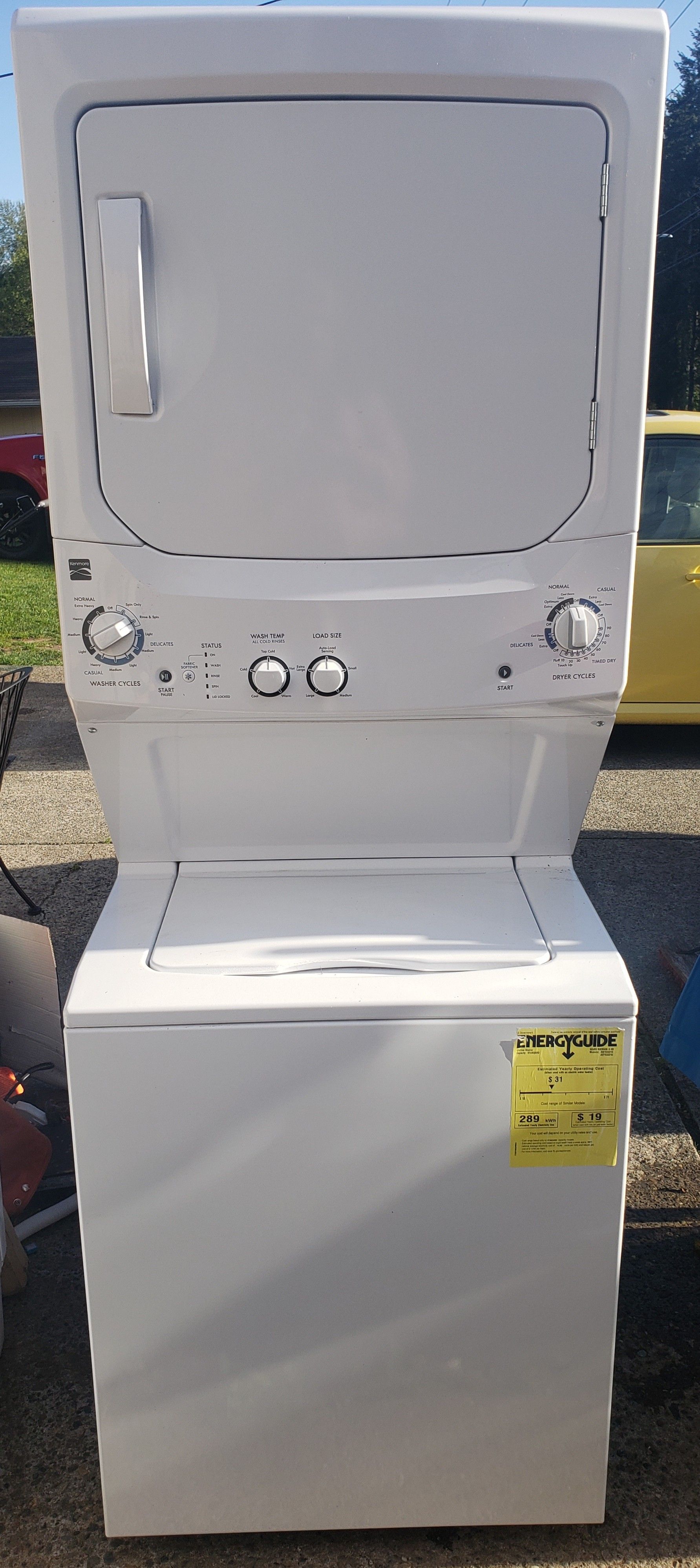 Kenmore washer and dryer laundry center for Sale in Renton, WA - OfferUp