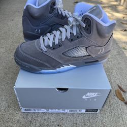 Jordan 5 Wolf Grey Size 6.5