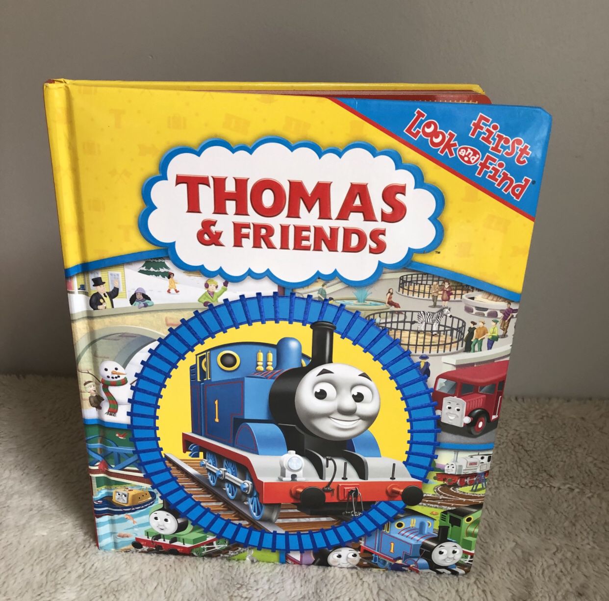 Giant Thomas The Train Engine Look And Find Children’s Board Book